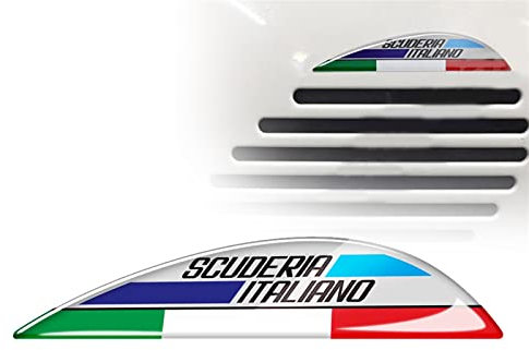 YZTAC Aufkleber Für Vespa Aufkleber 3D Motorrad Aufkleber Italien Aufkleber Für Piaggio Für Vespa GTV GTS 125 250 300 300ie Aufkleber