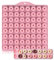 WishesMar Moldes de Chocolates de Silicona Forma de Mini Donas Rosquilla Redondas Extra Pequeñas - Antiadherente Reutilizable Molde de Silicone para Caramelo, Dulces, Decoración de Pasteles