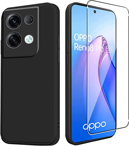 Quanen Lot de 3, Verre Trempé pour OPPO Reno 8 Pro, Film Protection écran - Anti Rayures - sans Bulles d'air -Ultra Résistant (0,33mm HD Ultra Transparent) Dureté 9H Glass