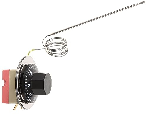 OSALADI Ofenthermostat Thermostat Frittierknopf Thermoschalter Der Fritteuse regler Für Die Friteuse kontrollschalter Freidora De Gas Gasfritteuse Kessel Thermische Kontrolle Eisen
