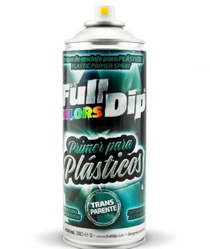 AutoFullCar - Vollfarben-Grundierung für Kunststoffe - Spray 400ml