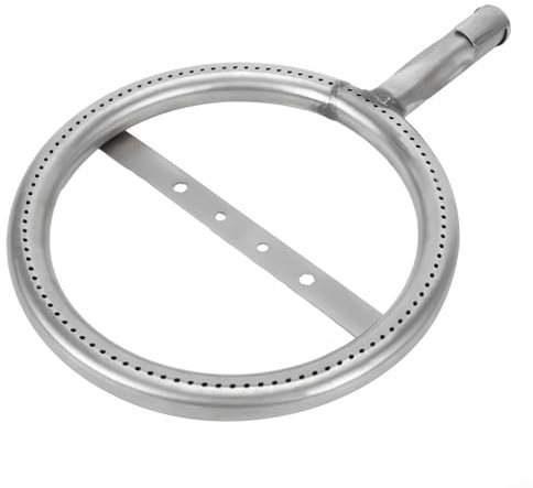 für Puupaa 19 cm Grillbrenner, Edelstahl, runde Brenner, digitaler Grillbrenner, BBQ-Gasgrill-Brenner, Rohr-Ersatz