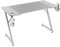 MARSGAMING MGD-X120RGB, Scrivania Gaming Ergonomica, Illuminazione ARGB con Telecomando, Fibra di Carbonio, Tappetino XXL, Supporto Cuffie e Bevande, Gestione Cavi, Scrivania Gaming 120x60cm, Bianco