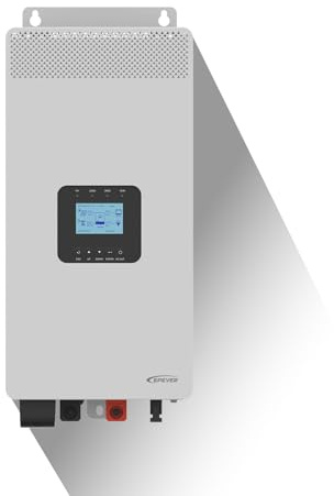 EPEVER® Hybridwechselrichter Inverter/Charger_3500W/24VDC/120A, ideal für Wohnmobile, Campingausrüstung, Marineanwendungen und Notstromsysteme.