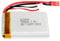 Drone Lithium Battery Helicopter Battery RC UAV Accessories 7.4V 700mAh JST Plug Red