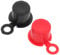 Abaodam 1 Pair Top Post Plastic Battery Caps Battery Post Terminal Covers Insulator Protector Accessories For Car Vehicle Rv And Boat