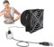 Ventilador de escape de baño, pequeño ventilador de escape axial, mini extractor de ventilación de aire, extractor en línea para inodoro, ventana, baño, cocina