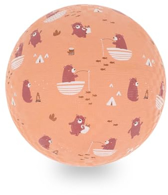 Monnëka Ballon en Caoutchouc Enfants 13 ou 18 cm pour Plage et Piscine | Camping Grand