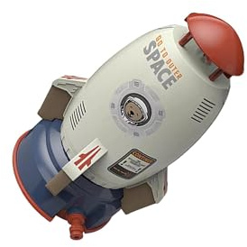 YIXANNX Kids Sprinkler Rocket Launcher Outdoor Water Toys Exciting For Children Age 3 4 5 6 7 8 Backyard Activity Holiday Birthday Gift Girls Boys Age 3 4 5 6 7 8
