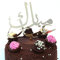 Eid Mubarak/Ramadan Kareem Golden Cake Toppers (Eid Mubarak (Arabic))