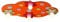 Wonderlamp W-A000117 Deckenleuchte, für Kinder, Orange
