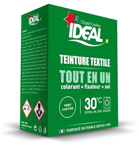 Kit complet teinture Ideal Tout en Un - Mini vert cactus - 230 gr