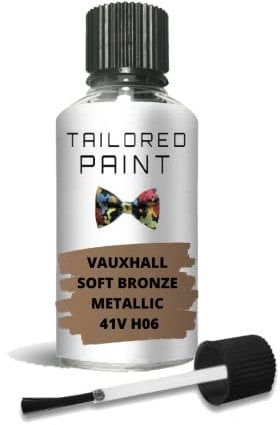 Touch Up Paint For Vauxhall 2000-Present Soft Bronze 0-406) L41v Quality Stone Chip Scratch Repair (Touch Up)