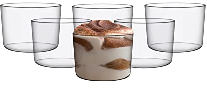 WAF RucBicchieri Set 6 Bicchieri BODEGA Time Mini Glass 23 cl FM-59 23cl. INFRANGIBILI, TRASPARENTI, in SAN (Plastica Rigida), BPA-Free, Riutilizzabili e Lavabili in Lavastoviglie, Effetto Vetro