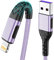 Durcord 3Pack 6FT USB A Lightning Charger Cord, Fast iPhone Charging Cable for iPhone Xs Max/XS/XR/X/8/7/6S/6/Plus/SE/iPad (Light Purple)