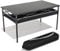 RELAX FIELD Campingtisch Klappbar mit Aluminium Aufrollbare Tischplatte, Camping Rolltisch Faltbar für 4-6 Personen mit Netztasche, Klapptisch Camping mit Tragetasche bis 100KG