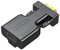 Meiliyizu HDMI-kompatibler zu VGA-Adapter-Konverter, 1080p, Buchse auf Stecker, VGA-Adapter für PC, Laptop, Box, Projektor, Video-Player