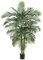 TXABL Künstliche Goldene Palme 180cm UV-beständig kunstbaum groß palmen künstliche Pflanzen wie echt, Falsche Tropische Pflanze für Haus Wohnzimmer Schlafzimmer Büro Balkon Garten Decor Faux Palme