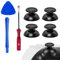 Alriedy PS5 Controller Accessori PS5 Joystick & Thumbsticks Set 2 paia di bacchette analogiche con strumenti di riparazione, compatibile con controller Playstation 5, stick di ricambio per un