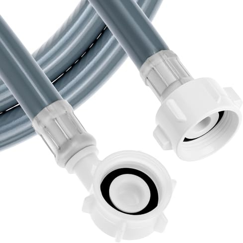 QWORK® 1.5 Metre Universal Washing Machine Cold Water Inlet Pipe, Inlet Pipe Feed Hose