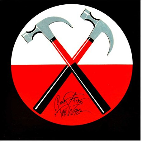 Pink Floyd Kühlschrankmagnet Hammers Album Band Logo offiziell Nue Schwarz 76mm One Size