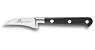 SABATIER – IDEAL Schälmesser mit Vogelschnabel, 100% geschmiedet – 6 cm – Klinge und Nieten aus rostfreiem Stahl – Perfekt zum Schälen, Wenden und präzisen Bearbeiten von
