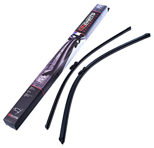 EINPARTS Escobilla Limpiaparabrisas Juego de 2 Escobillas Delante | Tipo de escobilla: Sin marco | Longitud 1: 800mm | Longitud 2: 680mm EPWBDC3028R