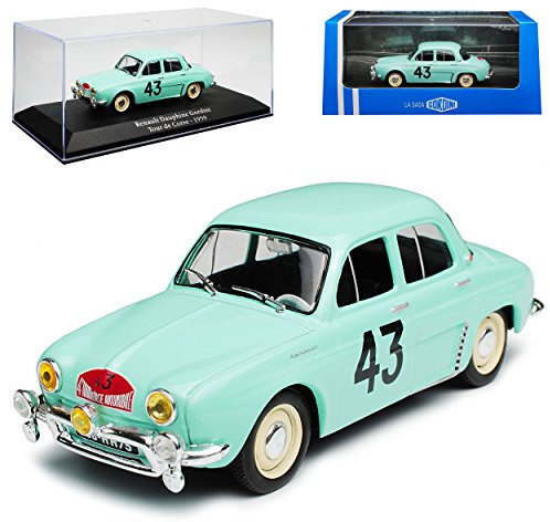 Atlas Renault Dauphine Gordini Rally Tour de Corse 1959 berlina blu 1956-1968 1/43 modello Auto