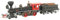 Metal Earth Fascinations Wild West, lasergeschnittener 3D-Konstruktionsbausatz, ab 14 Jahren (4-4-0 Locomotive)
