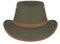 Tilley, TWC7 Outback Waxed Cotton Hat, Green/Tan, Size 7 5/8