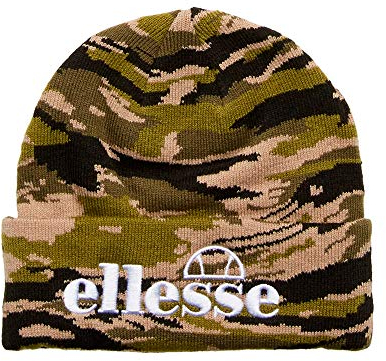 Ellesse Velly Pom Pom Mütze dunkelgrün/beige, OS