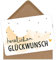 OWLBOOK Grußkarte Herzlichen Glückwunsch Geschenkkarte mit Briefumschlag Geschenke Geschenkideen für Frauen zum Geburtstag
