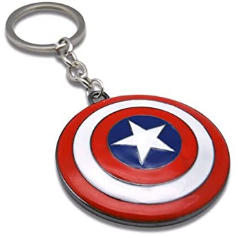 Porte clés MV AVG bouclier de Captain América - 4x9.5cm