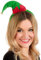 NET TOYS Hübscher Wichtel-Haarreif für Erwachsene - Grün-Rot - Hübscher Damen-Haarschmuck zum Kobold-Kostüm - Ideal für Karneval & Weihnachtsfeier