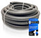 METEOFLEX PROTECT Leerrohr mit Zugdraht/Einzughilfe 750N M20 / M25 / M32 / M40 / M50 aus HDPE - Wellrohr für Erdreich, Erdverlegung, Außenbereich, Beton - hohe Druck- & Schlagfestigkeit (M20-50m)