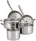 Tramontina Cookware Set Tri-Ply Clad (8-Piece) 80116/1010DS