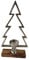 Teelichthalter Tannenbaum 33 cm Kerzenständer Weihnachtsdeko