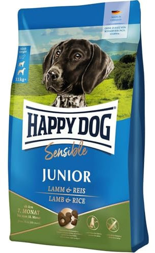 Happy Dog Supreme Sensible Junior Lamm & Reis 1 kg