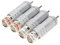 Prise RCA, 4 connexions RCA Contacts à souder Boîtier pour la Ligne de Signal