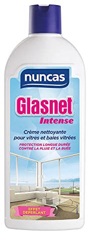 Nuncas Glasnet Intense - Crème Nettoyant pour Vitres et Baies Vitrées - 500ml