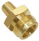 Hooshing Raccord de gaz propane mâle NPT 6,35 mm x 2,54 cm - 20 filetage pour camping-car, camping, lanterne et chauffage