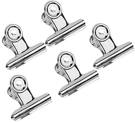 Tbest 5 Pezzi Clip di Estensione per Unghie Curva C in Acciaio Inossidabile Argento Accessori Multifunzionali per Nail Art Punte per Unghie Curva C, Clip per Unghie Curva C, Rotekt,