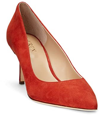 Lauren Ralph Lauren Damen Lanettepumpe Pumps, Roter Sonnenstein, 40 EU
