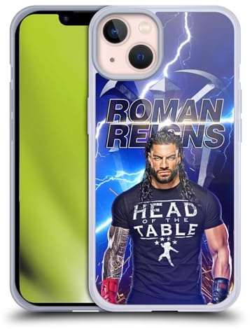 Head Case Designs Offizielle WWE Blitz Roman Reigns Gel Handyhülle Hülle [Militärischer Schutzgrad] Kompatibel mit Apple iPhone 13