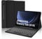 JADEMALL Coque Clavier pour Samsung Galaxy Tab S10 FE 10.9/S9 FE 10.9/S9 11, AZERTY Français Clavier Rétroéclairé Magnétique Détachable Bluetooth pour Samsung Tab S9 FE/S10 FE 10.9, Noir