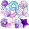 Schmetterlinge Deko Geburtstag Mädchen 9, Schmetterling Ballon 9, Schmetterling Themen Party, 9 Geburtstag Mädchen, Gradient Schmetterlinge Ballons, für Kindergeburtstag Party Deko