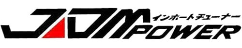 Schwarze kreative Aufkleber für JDM Power, Autoaufkleber, Fenster, Stoßstange, Aufkleber für Toyota, Honda, Volkswagen, Mitsubishi, Aufkleber und Magnete