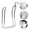 Toilet Paper Holder,Over The Tank Toilet Roll Holder for Bathroom and Washroom,Stainless Steel Brushed Nickel(Chrome)