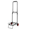 Vetrineinrete® Carrello multiuso pieghevole richiudibile portapacchi carrellino a 2 ruote porta zaini valige borsa della spesa con elastico di sicurezza