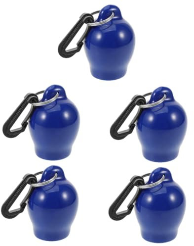 INOOMP 5St Tauchatemregler Atemreglerschutz für Taucher Tauchreglerhalter Schutzkappe Abdeckung Atemreglerhalter für Taucher Atemregler-Mundstückhalter Kunststoff Blue